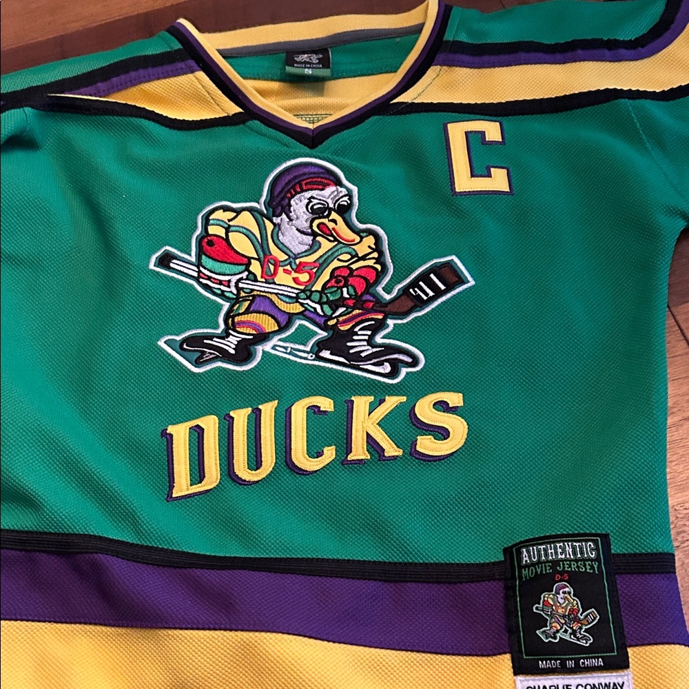 Ducks Authentic Movie Jersey
